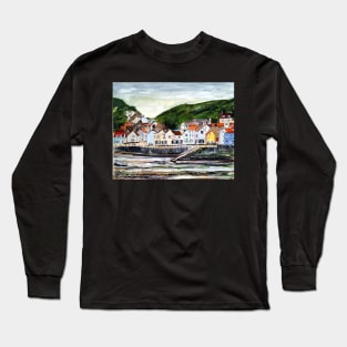 Staithes, North Yorkshire Long Sleeve T-Shirt